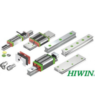 Линейные направляющие, каретки, зажимные системы, аксессуары HIWIN