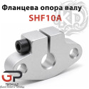 Фланцева Опора валу, SHF10A до валу 10 мм