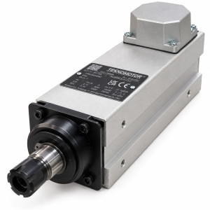 Електрошпиндель Teknomotor C55-C-SB-P-ER16-RH, 0.8 кВт, 18000–24000 об/хв, ER16