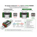 Каретка HIWIN, MGN9HZ1HM 