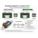Каретка HIWIN, MGN12HZ1HM