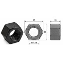Гайка Сталева шестигранна TR16*4, права різьба