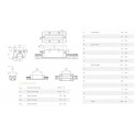 Каретка HIWIN, QHH20HAZAH