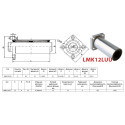 Линейный подшипник с фланцем LMK12LUU