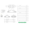 Каретка HIWIN, RGH45HAZBH, ціна з ПДВ