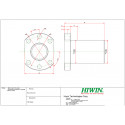 Гайка КГП, HIWIN, R32-10T4-FSI, Ціна з ПДВ