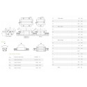 Каретка HIWIN, HGW45CCZAH