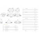 Каретка HIWIN, HGW20CCZAH