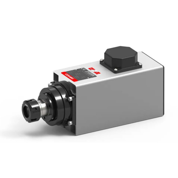 Електрошпиндель Teknomotor 5160-A-DBS-P-ER32-HY-RH, 3.3 кВт, 18000 об/хв, ER32, 220/380 В