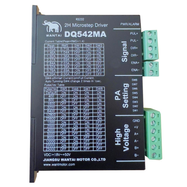 Кроковий гібридний драйвер DQ542MA
