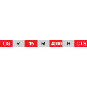 Напрямна системи лінійного переміщення CGR15R клас точності Н, ціна з ПДВ за 4 м