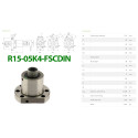 Гайка КГП, R15-05K4-FSC, Ціна з ПДВ