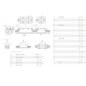 Каретка HIWIN, HGL25CAZ0H