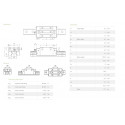 Каретка HIWIN, RGH30CAZAH