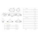 Каретка HIWIN, QHW25CCZ0H, Ціна з ПДВ
