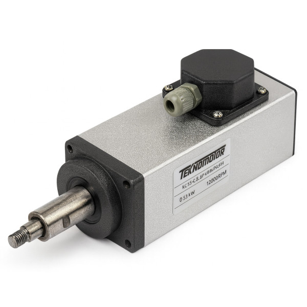Електрошпиндель Teknomotor NC35-C-SB-L69-FK-RH, 0.55 кВт, 220/380 В, 12000 об/хв, IP54