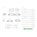 Каретка HIWIN, QEH15CAZAH, Ціна з ПДВ