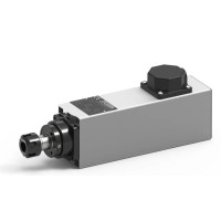 Електрошпиндель Teknomotor 3140-D-DBS-P-ER20-RH, 0.75 кВт, 12000–24000 об/хв, ER20 Електрошпиндель Teknomotor 3140-D-DBS-P-ER20-RH, 0.75 кВт, 12000–24000 об/хв, ER20