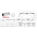 Лінійний підшипник, LM10LUU