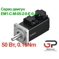 Серводвигун EM1-C-M-05-2-0-E-0-A, 50 Вт, 0,16 Нм Серводвигун EM1-C-M-05-2-0-E-0-A, 50 Вт, 0,16 Нм