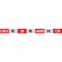 Напрямна системи лінійного переміщення CRG30R клас точності Н, ціна з ПДВ за 4 м