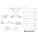 Каретка HIWIN, RGW65HCZAH, ціна з ПДВ