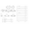 Каретка HIWIN, HGW25CCZAC
