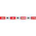 Напрямна HIWIN, HGR20R точність H (ціна вказана за 5.6 метра з ПДВ)