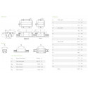 Каретка HIWIN, HGW65HCZAH