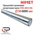 Прецизійний циліндричний вал Cf53, Діаметр 30 мм, Nimet, довжина 6 м