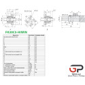 Підшипникова опора гвинта КГП FK30-C5-HIWIN, Ціна з ПДВ