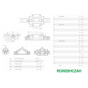 Каретка HIWIN, RGW20HCZAH, ціна з ПДВ