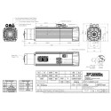 Електрошпиндель Teknomotor ATC71-C-HSK63F-LN-4P –12 кВт, HSK63F, 24000 об/хв