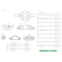 Каретка HIWIN, RGW65CCZBH, ціна з ПДВ