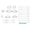 Каретка HIWIN, QEH15CAZ0H, Ціна з ПДВ