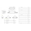 Каретка HIWIN, QHH30HAZAH