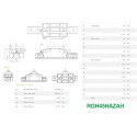 Каретка HIWIN, RGH45HAZAH, ціна з ПДВ