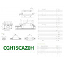 Каретка HIWIN, CGH15CAZ0H, Ціна з ПДВ