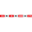 Напрямна системи лінійного переміщення CGR35R клас точності Н, ціна з ПДВ за 4 м
