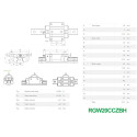 Каретка HIWIN, RGW20CCZBH, ціна з ПДВ