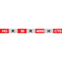 Напрямна HIWIN, HGR30R точність H, ціна вказана за 4 метр з ПДВ