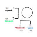 Гібридний Кроковий двигун, NC-42STH40-1704A-5, 0.4 Н∙м