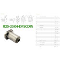 Гайка КГП, HIWIN, R25-25K4-DFSC, Ціна з ПДВ