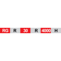 Роликова напрямна підвищеної жорсткості RGR30R точність H, ціна вказана за 4 метра з ПДВ