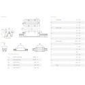 Каретка HIWIN, HGH30HAZAH