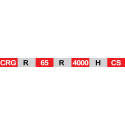 Напрямна системи лінійного переміщення CRG65R клас точності Н, ціна з ПДВ за 4 м